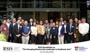 RSIS Roundtable The Emerging Biosecurity Landscape in Southeast Asia Group Photo