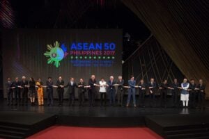 Donald Trump attended the opening ceremony of an Association of Southeast Asian Nations (ASEAN) summit in Manila, Philippines, on 13 November 2017. What can the region expect from a second Trump presidency? Image from Wikimedia Commons.