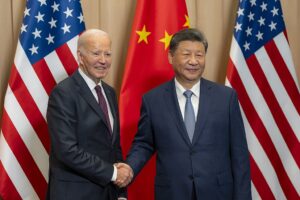 At a bilateral meeting held on 16 November 2024 in Lima, Peru, US president Joe Biden and Chinese president Xi Jinping affirmed the need to maintain human control over the decision to use nuclear weapons. Moratoria remain useful despite the challenges faced by existing arms control and disarmament mechanisms. Image from Wikimedia Commons.