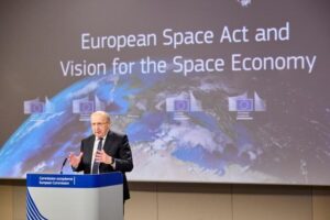 The EU Space Act’s principle of security by design requires cybersecurity considerations to be integrated from the earliest stages of system development rather than treated as an afterthought.Image source: European Union, 1995-2025, CC BY 4.0.