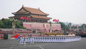 Given its reliance on global trade and a cautious strategic culture, China prefers to engage in low-intensity conflicts along its periphery and use calibrated coercion, making large-scale military adventurism unlikely. Image source: President.az, CC BY 4.0, via Wikimedia Commons.