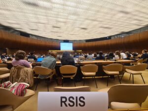 The Military Transformations Programme at RSIS participated in the Group of Governmental Experts (GGE) on lethal autonomous weapons systems (LAWS) meeting from 1 to 5 September 2025.Image source: Author.