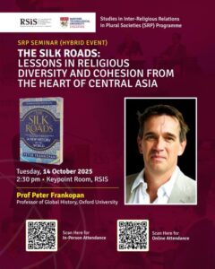 SRP Seminar by Prof Peter Frankopan