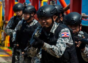 The coming ceasefire talks may be undermined if an incident in the still disputed maritime boundary between Cambodia and Thailand flares up. Image courtesy of Defence Visual Information Distribution Service.